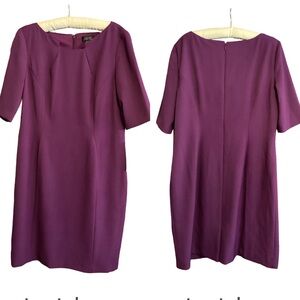 🌼 NWT Tahari Purple Dress Size 16